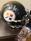 TJ Watt Signed Pittsburgh Steelers NFL Football Helmet Radtke Sports COA