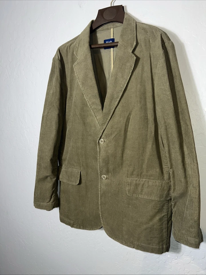 Chaqueta Blazer Vintage High Sierra Pana 2 Botones Hombre MED 38/40. Bronceado oscuro✅ Foto 2 de 4