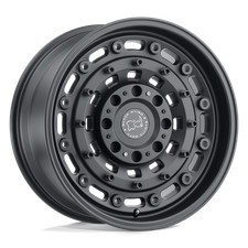 20x9.5 Black Rhino Arsenal Textured Matte Black Wheels 5x5/5x5.5 (0mm) Set of 4