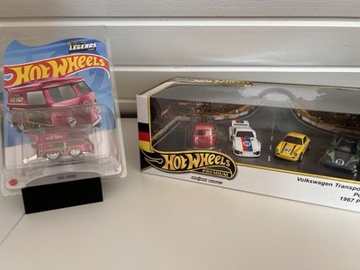 Hot Wheels 4er Set Premium Porsche & Kool Kombi VW