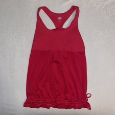 Old Navy Sleeveless Athletic Red Dress With A Racerback Design
