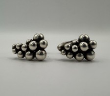 Georg Jensen Men’s Moonlight Grapes Sterling Silver Cufflinks 551A - Pre-owned