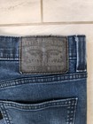 Levi's 511 Men's Denim Jeans - Indigo Blue Black Label 30x30 Actual — photo 3