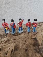 Vintage Plastic Toys Soldiers - British Marching Soldiers - 54mm