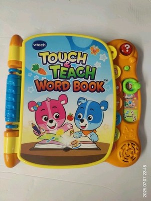 VTech TOUCH & TEACH WORD BOOK Interactive Educational Baby Toddler Toy