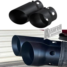 MBRP T5111BLK BLACK Exhaust Tip for 08-25 Ford F250 F350 F450 Powerstroke Diesel