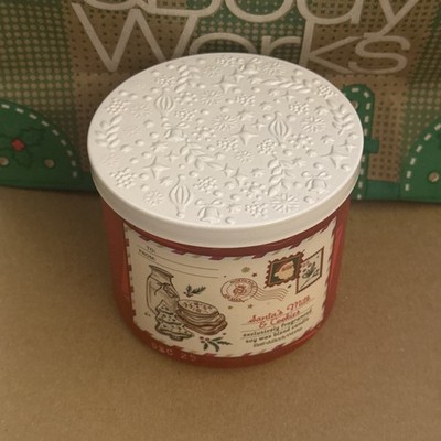 BD cake Santa's Milk & Cookies キャンドル Bath & Body Works SANTA'S MILK & COOKIES 🍪 3-Wick Scented Candle