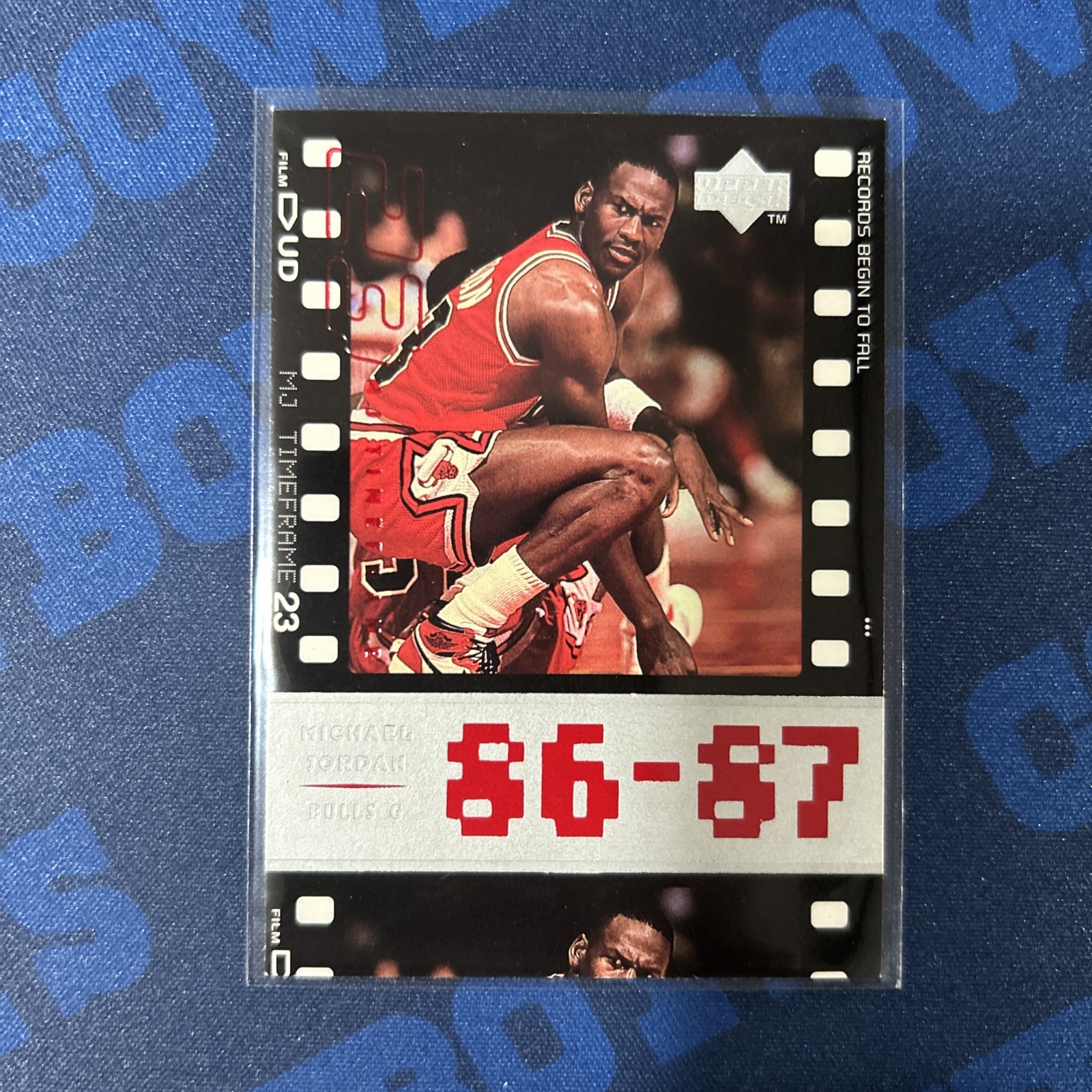 1998 Upper Deck MJ Timeframe 23 86-87 Bulls HOF Michael Jordan Card #14