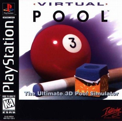 Virtual Pool - PS1 PS2 Playstation Game Only