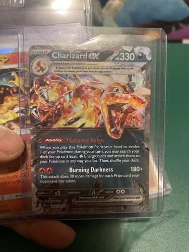 Pokémon TCG Charizard EX Obsidian Flames