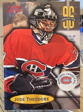 1996-97 Fleer Jose Theodore #134 Montreal Canadiens