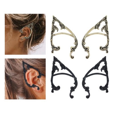 Elf Clip-On Ohr Manschette Schmuck Zubehör Legierung Metall Mode für Cosplay