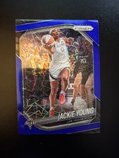 Jackie Young 2025 Panini Prizm WNBA #23 Blue Prizm Las Vegas Aces