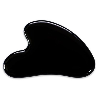 Gua Sha Jade Stone Gua Sha Massage Tool, Guasha Tool for Face and Body Skin M...