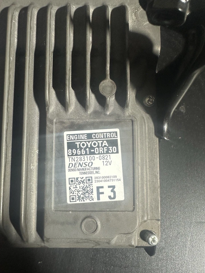 24 Toyota Rav-4 Motor/Motor Brain Box 89661-0RF30 Detrás LH Hdlamp Hybrid 2.5L Foto 2 de 4