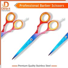 Professional Barber Hair Cutting Scissors German Shears 6.5" for Precision Cut