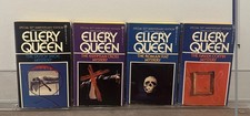 Ellery Queen Mysteries Lot of 4 PB 50th Anniversary Roman Hat Greek Coffin Dutch