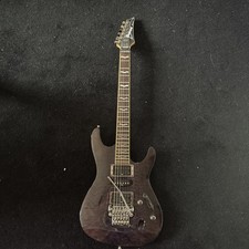 Ibanez S470 DXQM Electric Guitar Transparent Purple