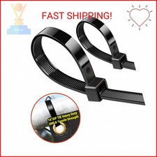 Zip Ties Heavy Duty, Large Zip Ties 14"with 200 lbs Tensile Strength,Long Zip Ti