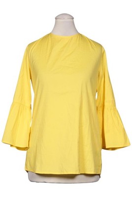 Marie Lund Bluse Damen Oberteil Hemd Hemdbluse Gr. EU 34 Baumwolle Gelb #xg4ofdf