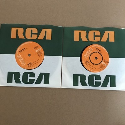 David Bowie Andy Warhol / Changes UK 45s 1972 SOLID & 4 PRONG Center Import MINT