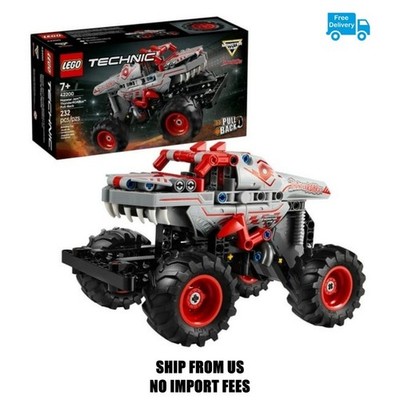 LEGO Technic Monster Jam ThunderROARus Pull-Back Monster Truck Building Toy - Bi