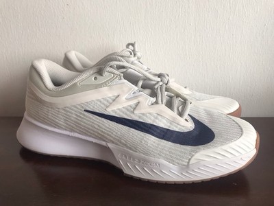 Size 8.5 Mens Nike Court Air Zoom Vapor Pro 3 HC Tennis Shoes White FZ2161-100