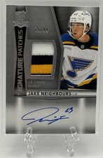 Jake Neighbours 2024-25 Upper Deck The Cup Signature Patches On-Card Auto /99!