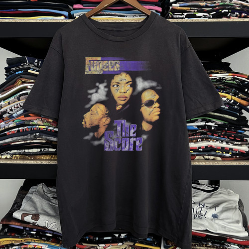 The Fugees The Score Aged T-Shirt Black S