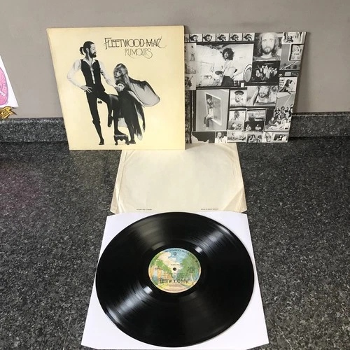 LP VINYL FLEETWOOD MAC RUMOURS TEXTURED SLEEVE K56344 UK 1ST PRESS 1977 EX+/EX