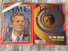 Time magazines November 12 1965, July 18 1969