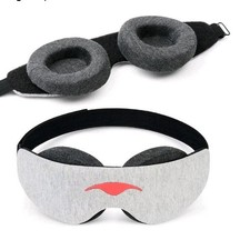 Manta Slim Sleep Mask   Ultra-Light Blackout Eye Mask with Adjustable Eye Cups