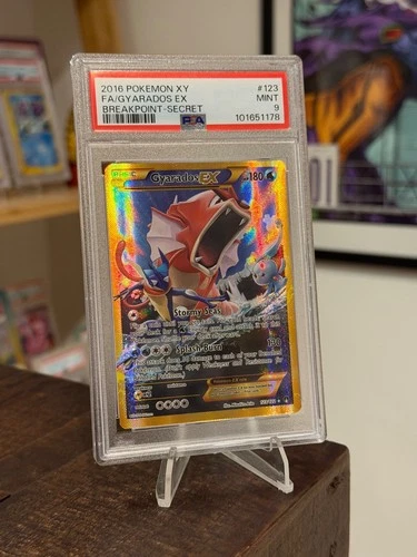 Gyarados EX 123/122 Pokemon TCG XY Breakpoint Secret Rare PSA 9 Mint