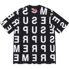 Supreme Big Logo Shoulder Tee White FW22 — listing 4