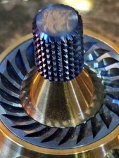 Griffin Precision Spinning Products Pocket Top Quasar Bronze Ruby EDC Toy