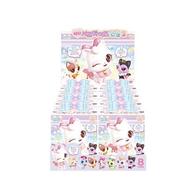 Wishcat Surprise Doll 2  8 Types Random Plush Box 4.7'' Wish Cats Korean Figures