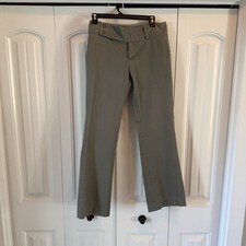 Old Navy Vintage Y2K Gray Khaki Flare Dress P...