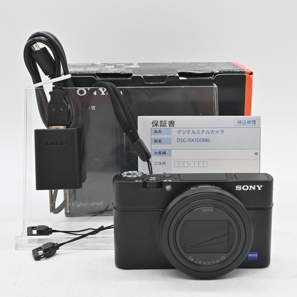 ソニー SONY DSC-RX100M6 - サイバーショット『DSC-RX100M6』先行予約 