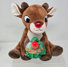 Dan Dee Rudolph The Red Nosed Reindeer Plush Animated Spinner Musical Holiday