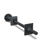 Talus Anthracite Radiator Wall Stay Sturdy Support Bracket for Radiators Easy