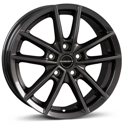 Borbet Felgen W 8.0x19 ET45 5x108 ANT für Peugeot 3008 308 407 5008 508 Partner - Bild 1 von 4