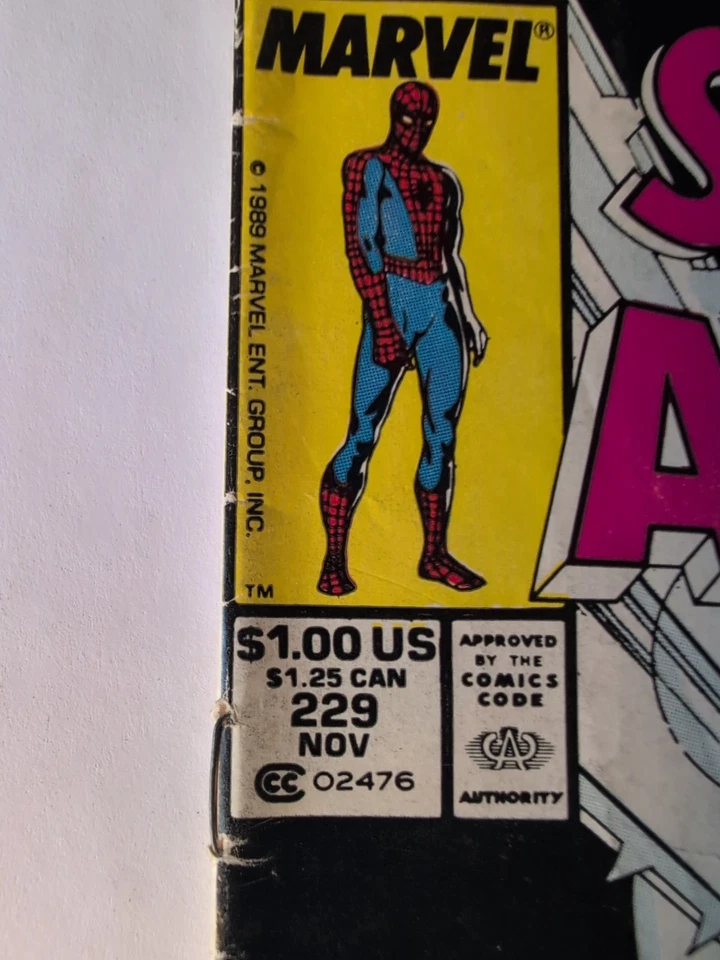 Marvel Comics Marvel Tales Spider-Man Angel And Iceman 229 - Image 2 of 4