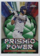 2021 Topps Chrome Prismic Power Green Refractor 902/99 Cody Bellinger #PP-3 lz7