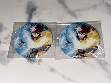 My Hero Academia Shoto Todoroki Can Badge Set of 2