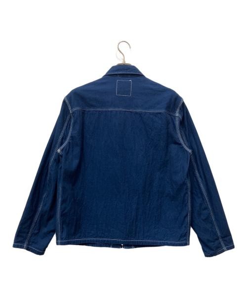 KARL HELMUT Cotton Bomber Jacket Men Size L Indigo Japan image 2