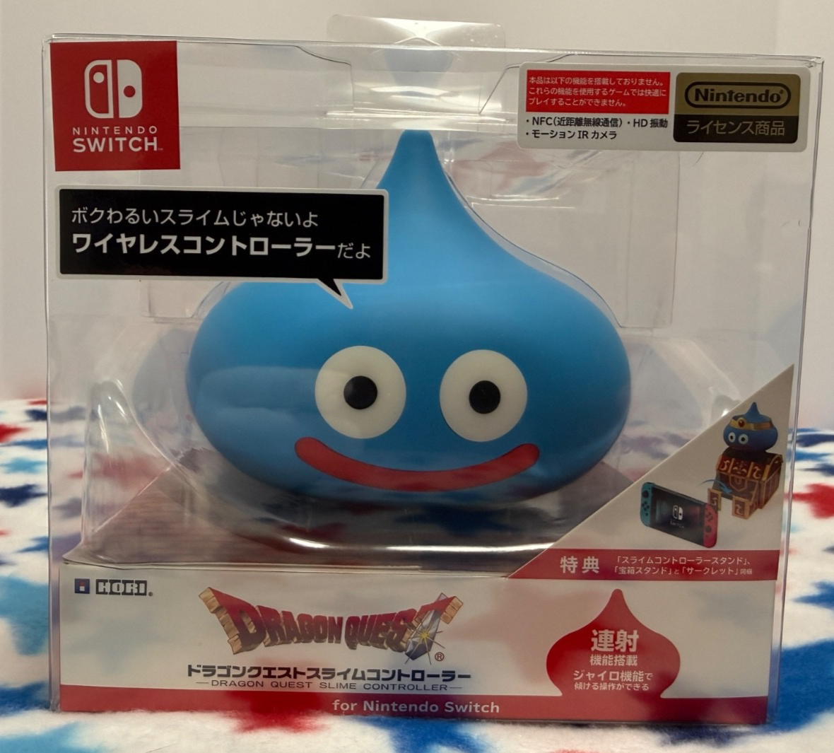 Hori NSW-147 Dragon Quest Slime Wireless Controller for Nintendo
