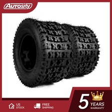 Z-104 20x10-10 Sport ATV Go-Kart Tires All Terrain 4 Ply Tubeless 20 10 10
