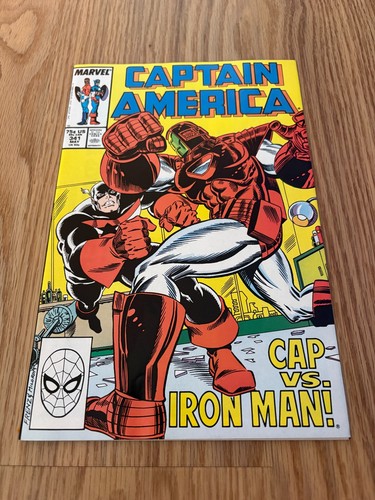 Captain America  341  NM-  9.2  High Grade  Iron Man  U.S. Agent  Falcon
