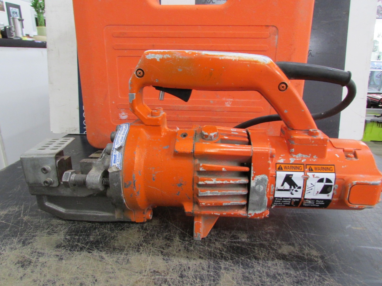 REBAR CUTTER 3/4 Diamond Rebar Cutter Benner Nawman MODEL DC-20WH *NICE*