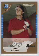 2005 Bowman Draft Gold Jay Bruce #BDP32 1k2s